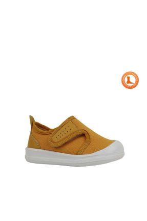 کفش کژوال زرد بچه گانه پارچه نساجی پاشنه کوتاه ( 4 - 1 cm ) پاشنه ساده کد 298123312