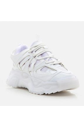 کفش اسنیکر سفید زنانه بند دار sedose shoes accessories - کد 813881352