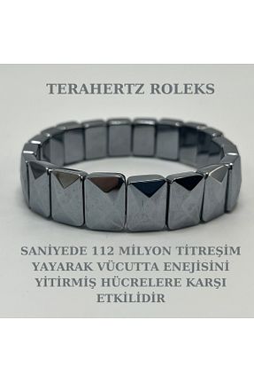دستبند جواهر طوسی زنانه سنگ طبیعی YILDIZ DOĞAL TAŞ - کد 791683502