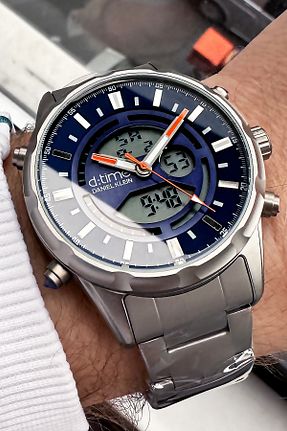 ساعت مچی طوسی مردانه 44 میلی متر Daniel Klein - کد 814051202