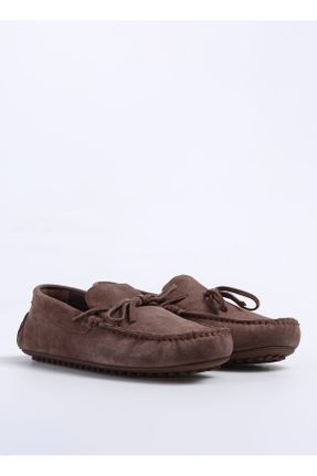 کفش لوفر قهوه ای مردانه پاشنه کوتاه ( 4 - 1 cm ) کد 813858606