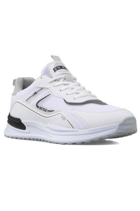 کفش کژوال سفید مردانه پاشنه کوتاه ( 4 - 1 cm ) پاشنه ساده کد 813377921