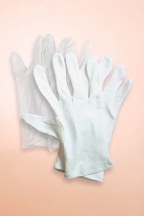 دستکش سفید مردانه پنبه (نخی) کد 805767978