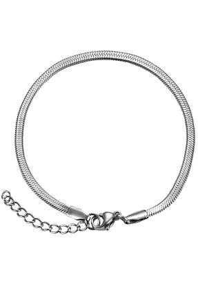 دستبند استیل (فولاد) زنانه استیل (فولاد) Jeylin - کد 813637987