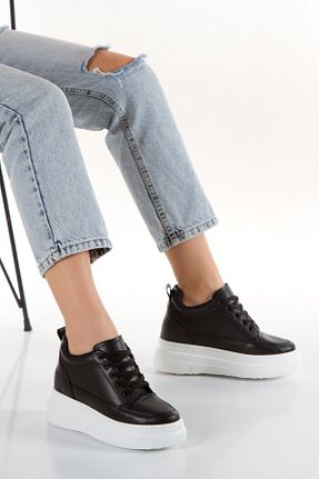 دمپائی مشکی زنانه چرم مصنوعی mermaid shoes - کد 813666308