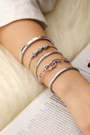 دستبند جواهر زنانه برنز کد 813673623