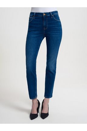 شلوار جین آبی زنانه پاچه تنگ Loft - کد 776476219