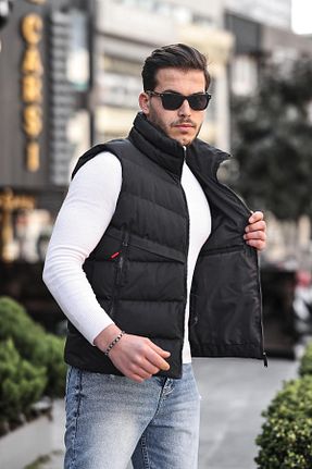 جلیقه مشکی مردانه اسلیم فیت ByTrend - کد 813864836