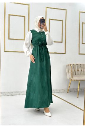 لباس سبز زنانه بافتنی اسلیم فیت مخلوط ویسکون کد 813888888