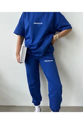 ست گرمکن آبی زنانه پنبه ای Revasser - کد 813974208