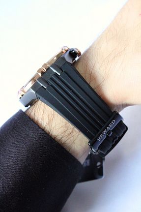 ساعت مچی مشکی مردانه 41-46 میلی متر Reward - کد 813997399