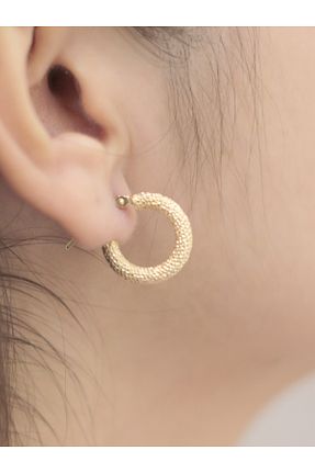 گوشواره طلا زرد زنانه 14 عیار ZEYNEPLİ GOLD - کد 814356242