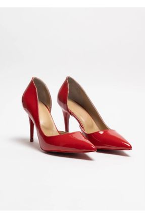 کفش استایلتو قرمز پاشنه نازک پاشنه متوسط ( 5 - 9 cm ) کد 814573308