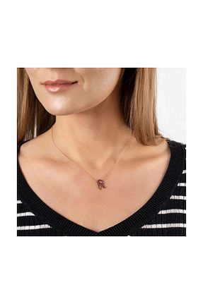 گردنبند نقره بژ زنانه 925 عیار Tesbihane - کد 7003074