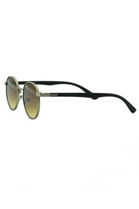 عینک آفتابی زرشکی زنانه 49 UV400 فلزی سایه روشن کد 814292409
