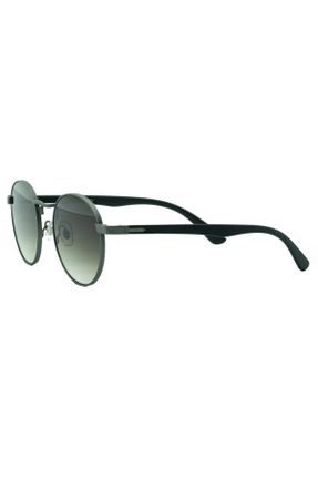 عینک آفتابی طوسی زنانه 52 UV400 فلزی سایه روشن کد 814295144
