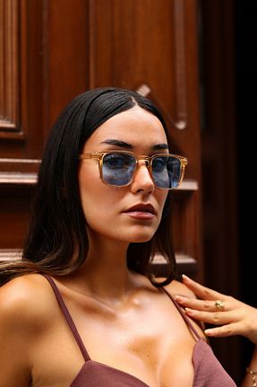 عینک آفتابی زرد زنانه UV400 Modalucci - کد 750249190
