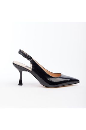 کفش پاشنه بلند کلاسیک بنفش زنانه پاشنه ساده پاشنه متوسط ( 5 - 9 cm ) کد 814353081