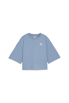 تیشرت آبی زنانه رگولار Puma - کد 814576787