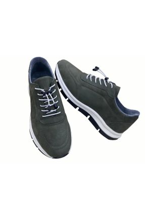 کفش کژوال خاکی مردانه نوبوک پاشنه کوتاه ( 4 - 1 cm ) پاشنه ساده کد 814620886