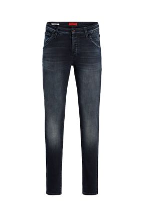 شلوار جین آبی مردانه پاچه راحت جین استاندارد کد 814622505