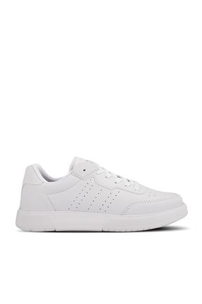 کفش اسنیکر سفید زنانه چرم اصل Slazenger - کد 814618833