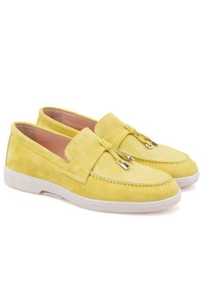 کفش لوفر زرد زنانه پاشنه کوتاه ( 4 - 1 cm ) کد 656187931