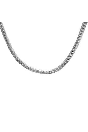 گردنبند استیل ( فولاد ) طوسی مردانه استیل (فولاد) Tesbihname - کد 194543082