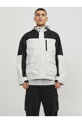 کاپشن بژ مردانه Straight Jack & Jones - کد 814173651