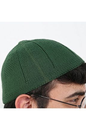 کلاه سبز مردانه پنبه (نخی) کد 814193613