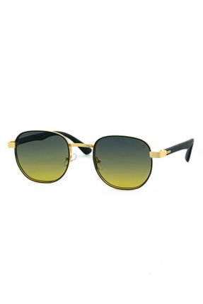 عینک آفتابی مشکی زنانه 48 UV400 فلزی سایه روشن کد 814293835