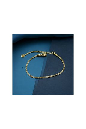 دستبند استیل (فولاد) طلائی زنانه استیل (فولاد) BcafBayKuş - کد 814368414