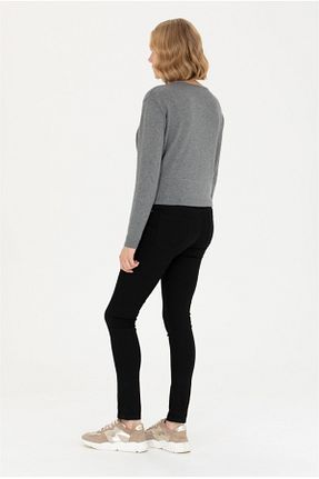 شلوار جین مشکی زنانه پاچه لوله تفنگی U.S. Polo Assn. - کد 814413236