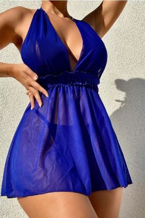 لباس شب آبی زنانه کد 814424757
