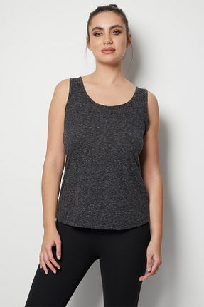 بلوز طوسی زنانه ساده DoReMi - کد 87551172