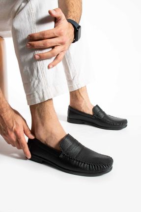 کفش کلاسیک مشکی مردانه پلی اورتان پاشنه کوتاه ( 4 - 1 cm ) پاشنه ساده کد 749488699