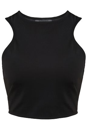 بادی مشکی زنانه یقه دوچرخه St Regga - کد 814628061