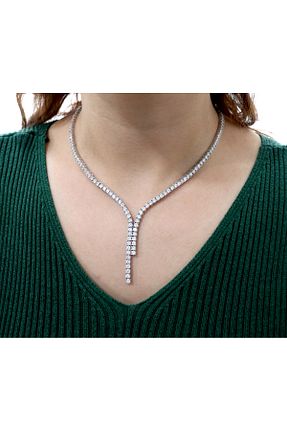 گردنبند نقره زنانه 925 عیار Silveranka - کد 814659997