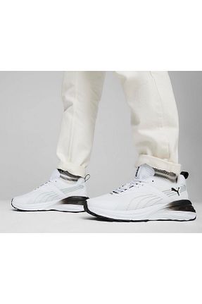 کفش اسنیکر سفید مردانه بند دار Puma - کد 814637738