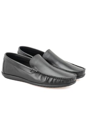 کفش لوفر مشکی مردانه پاشنه کوتاه ( 4 - 1 cm ) کد 658148460