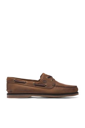 کفش کژوال قهوه ای مردانه پاشنه کوتاه ( 4 - 1 cm ) پاشنه ساده کد 814136802
