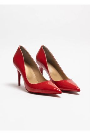 کفش استایلتو قرمز پاشنه نازک پاشنه متوسط ( 5 - 9 cm ) کد 814584807