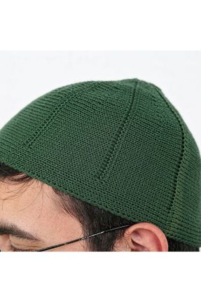 کلاه سبز مردانه پنبه (نخی) کد 814193613