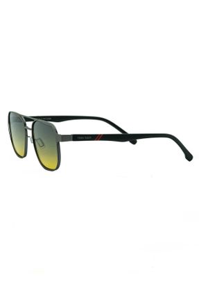 عینک آفتابی طوسی مردانه 52 UV400 فلزی سایه روشن کد 814292160