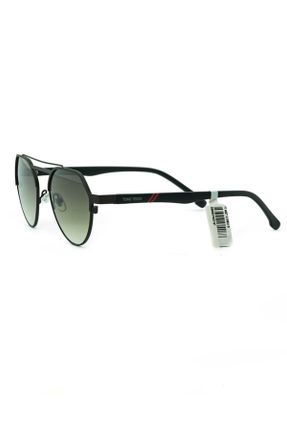 عینک آفتابی مشکی مردانه 50 UV400 فلزی سایه روشن کد 814294331
