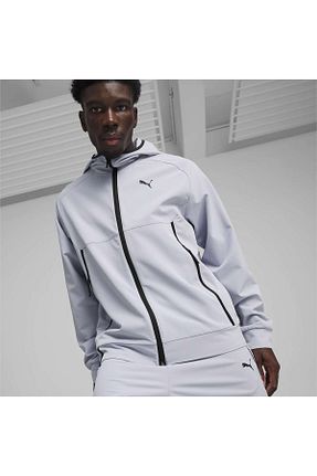 سوئیشرت طوسی مردانه ساده Puma - کد 814576595