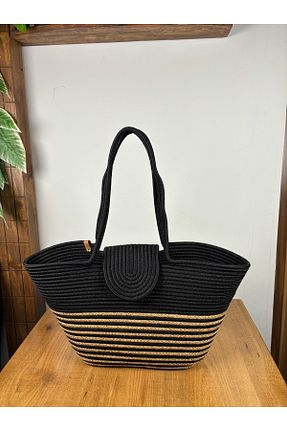 کیف ساحلی مشکی زنانه MaVaux - کد 814628002
