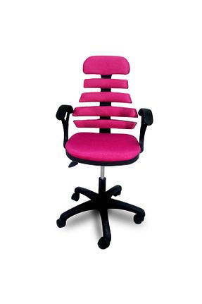 صندلی مطالعه صورتی ثابت BİLGİ BÜRO MOBİLYALARI - کد 814601502