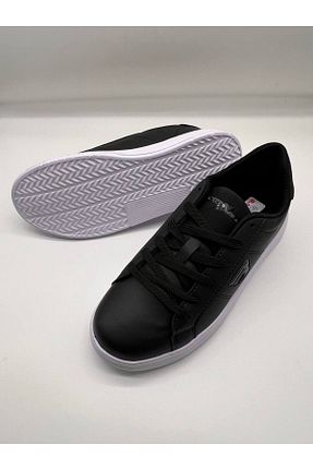 کفش اسنیکر مشکی زنانه بند دار GK SHOES - کد 814630770