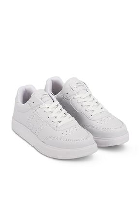 کفش اسنیکر سفید زنانه چرم اصل Slazenger - کد 814618833